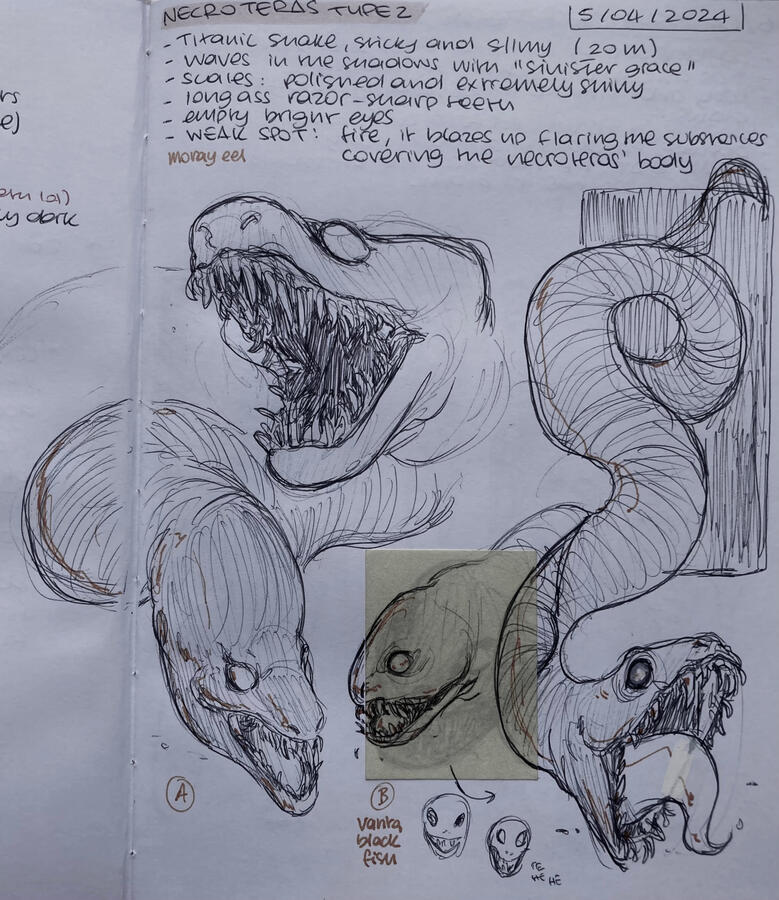 Necroteras #2 first concept