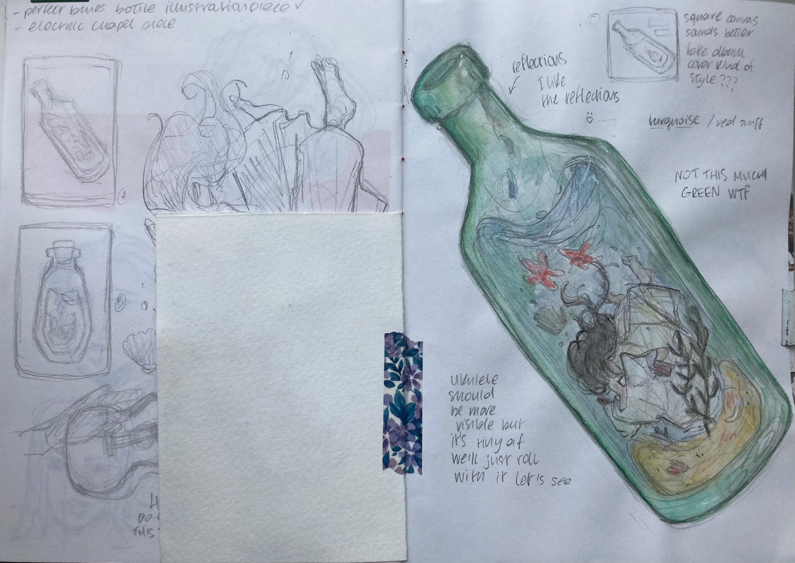 Perfect Blues by Hannah Bahng Illustration Study (1/2)