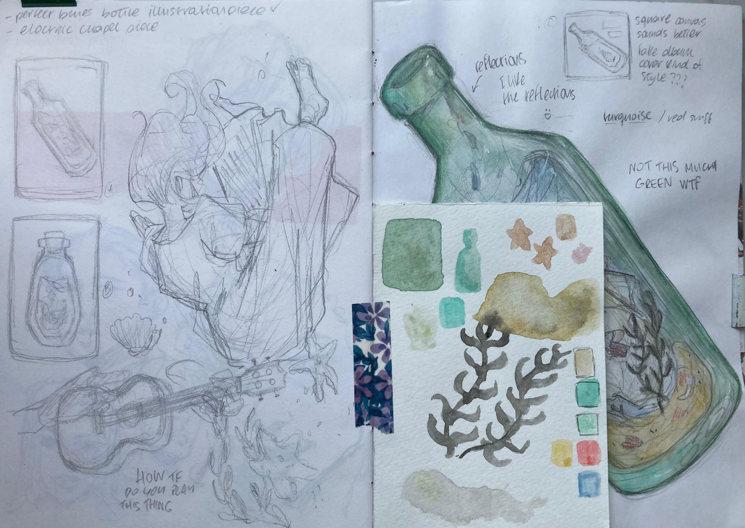 Perfect Blues by Hannah Bahng Illustration Study (2/2)