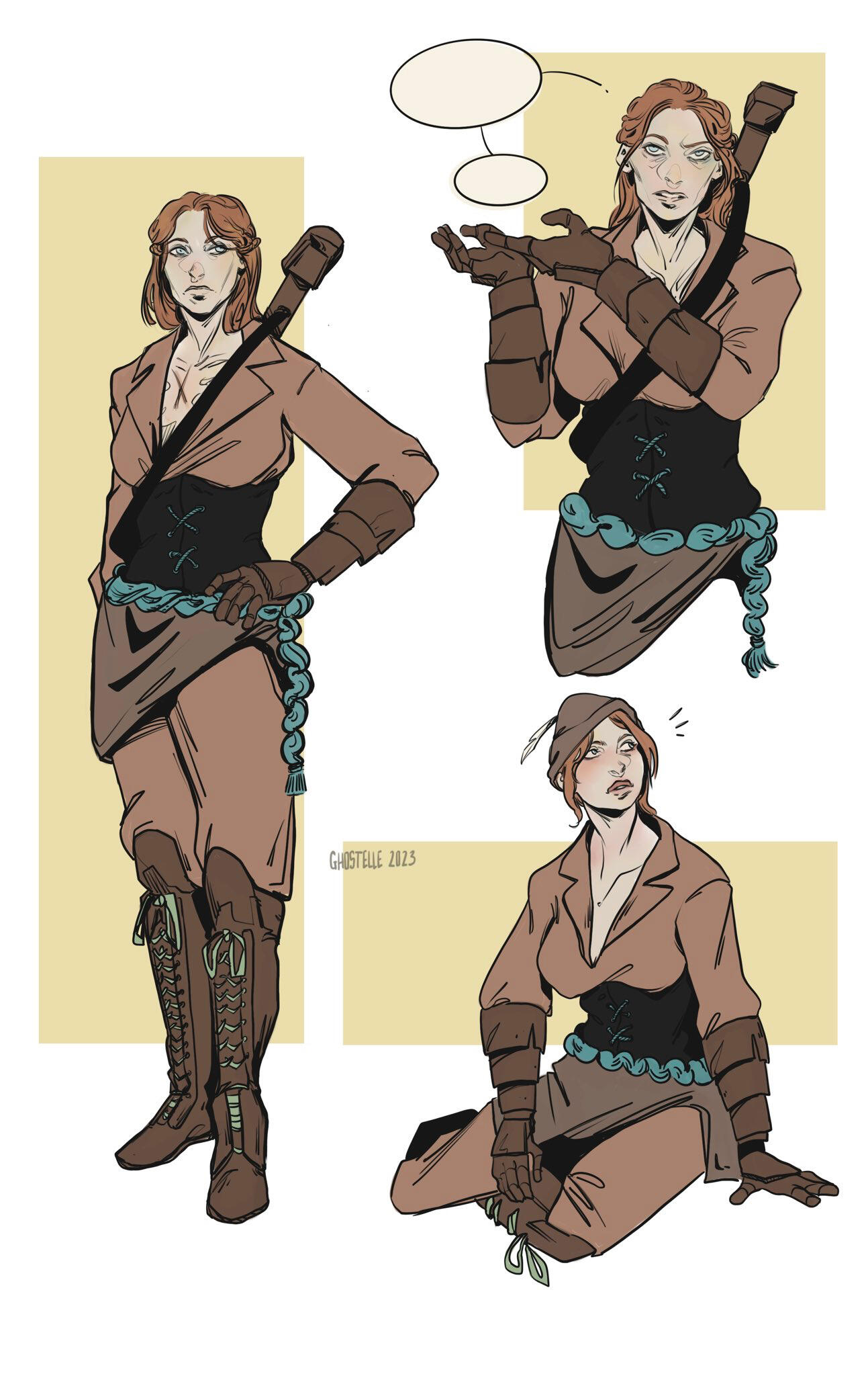 SKETCHES PAGE (2023) | commission for Brookelynn Andler