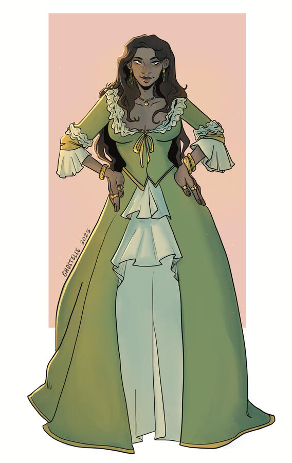 Commission for Aisling H. [The Wake of Saints - Safia]