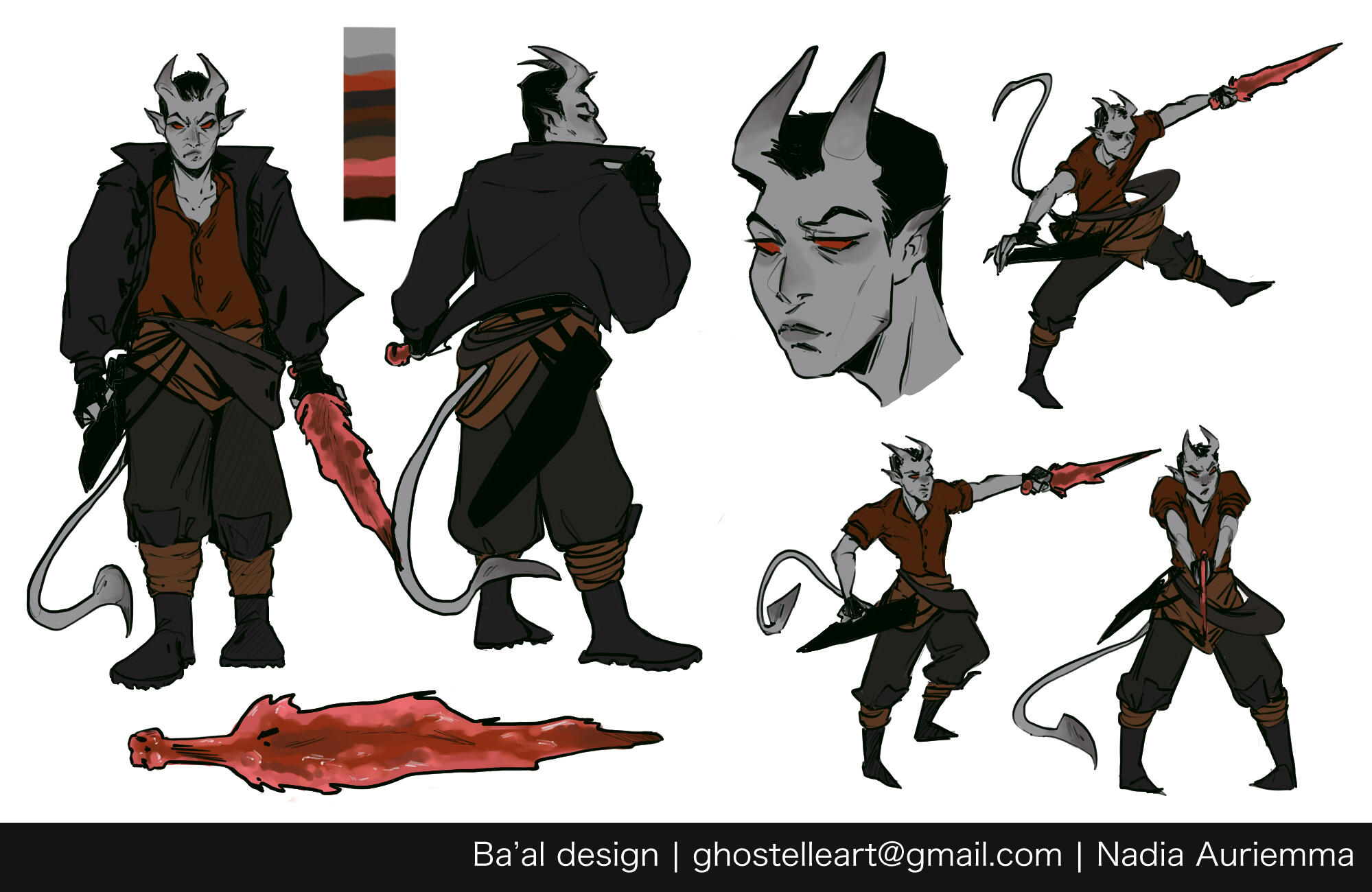 BA’AL CHARACTER DESIGN (2024) | commission for James Wilson