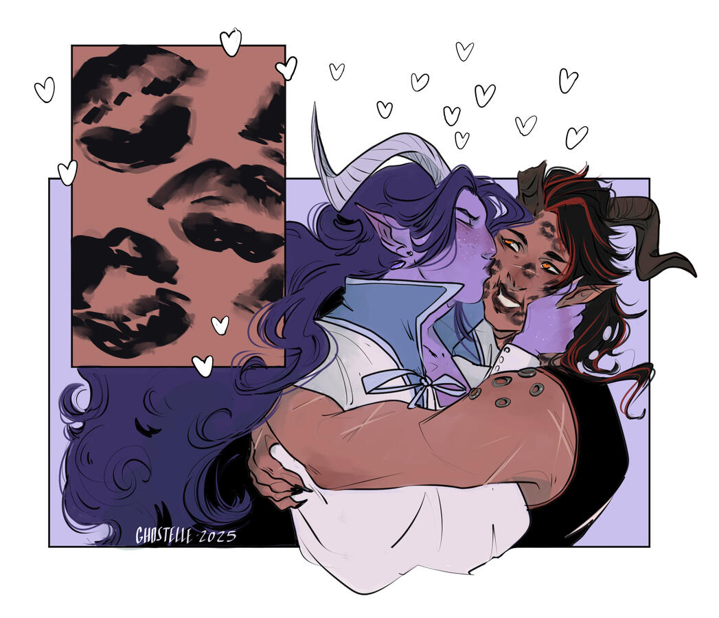 [ARTFIGHT 2025] Karlach x Nimue by Maezanilla