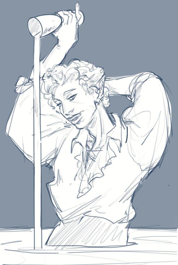 BG3 PORTRAITS SERIES (Astarion sketch)