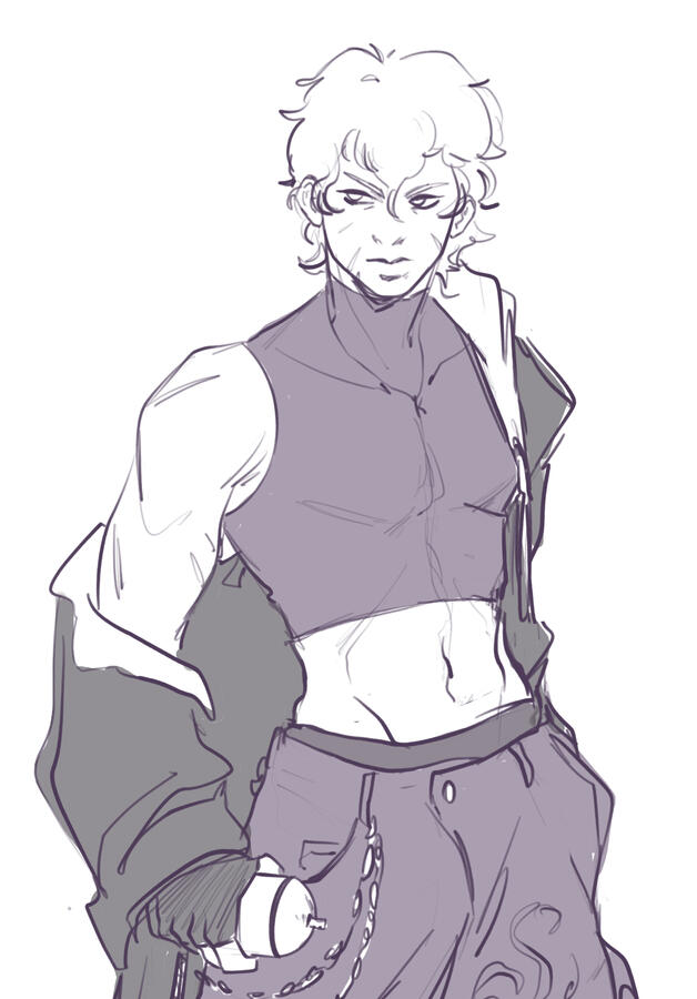 Comm Sketch (Demi Inou by Prodi)